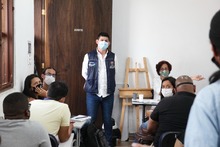 Junto a la comunidad se busca mejorar la seguridad en la Loma de la Cruz