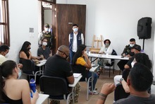 Junto a la comunidad se busca mejorar la seguridad en la Loma de la Cruz