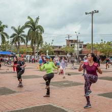 Con actividad f&iacute;sica, exhibiciones deportivas y recreaci&oacute;n, cale&ntilde;os celebraron el cumplea&ntilde;os 485 de la ciudad