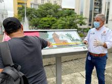 Reclamación por daños causados a la infraestructura del Distrito en el marco del Paro Nacional 