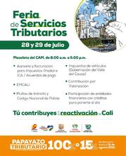 Alcald&iacute;a de Cali invita esta semana a la Primera Feria de Servicios Tributarios
