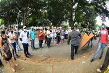 Polideportivo de Ciudad 2000 no estuvo ocupado por j&oacute;venes de la resistencia