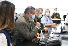 Ante convocatoria de movilizaciones, se activ&oacute; el Puesto de Mando Unificado