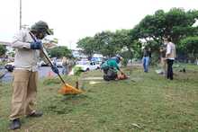 Proceso de recuperaci&oacute;n ambiental  de zonas afectadas por el Paro Nacional