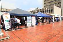 Contribuyentes aprovecharon el Papayazo y otros beneficios en la Primera Feria de Servicios Tributarios