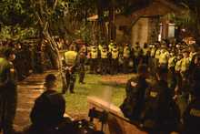 Seguridad coordina operativo para recuperar zonas de protecci&oacute;n de cuencas hidrogr&aacute;ficas