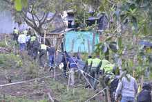 Seguridad coordina operativo para recuperar zonas de protecci&oacute;n de cuencas hidrogr&aacute;ficas