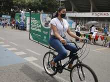 El Papayazo Tributario lleg&oacute; a la Ciclovida 