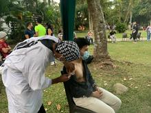 Los j&oacute;venes en Cali dan ejemplo en las jornadas de vacunaci&oacute;n contra covid-19