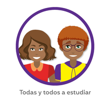 Bot&oacute;n - Todas y todos a estudiar