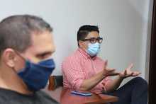 Mesa de di&aacute;logo con personas en condici&oacute;n de discapacidad en el Centro Cultural de Cali