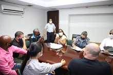 Mesa de di&aacute;logo con personas en condici&oacute;n de discapacidad en el Centro Cultural de Cali