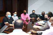 Mesa de di&aacute;logo con personas en condici&oacute;n de discapacidad en el Centro Cultural de Cali