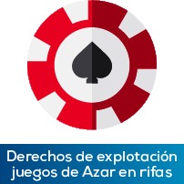 Derechos de explotaci&oacute;n juegos de azar en rifas