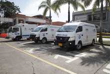 Movilidad recibe tres unidades m&oacute;viles de criminal&iacute;stica con tecnolog&iacute;a para atender siniestros viales