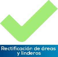 Rectificaci&oacute;n de &aacute;reas y linderos