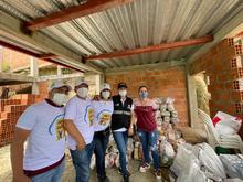 Bienestar Social presente en la olla comunitaria "Unidos por la Buitrera"