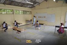 De regreso a las aulas de clase 1800 estudiantes en Terr&oacute;n Colorado