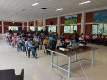 Socializan obras en la comuna 20 en el marco de urgencia manifiesta