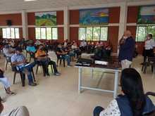 Socializan obras en la comuna 20 en el marco de urgencia manifiesta