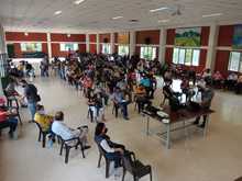 Socializan obras en la comuna 20 en el marco de urgencia manifiesta