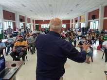 Socializan obras en la comuna 20 en el marco de urgencia manifiesta