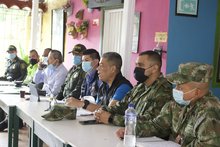 Despliegue de pie de fuerza para los corregimientos de La Buitrera y Villa Carmelo