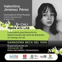 Ganadores de becas para especializaci&oacute;n en &lsquo;animaci&oacute;n tridimensional&rsquo;