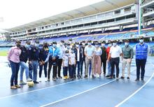 Alcalde Ospina presenta centro empresarial del estadio Pascual Guerrero a empresarios de la regi&oacute;n
