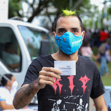 Redes de Salud P&uacute;blica apoyan evento masivo con vacunaci&oacute;n y toma de pruebas covid-19