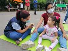 &lsquo;Cari&ntilde;o a la Calle&rsquo; presente en el parque del barrio Floralia