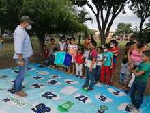 &lsquo;Cari&ntilde;o a la Calle&rsquo; presente en el parque del barrio Floralia