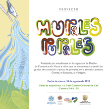 Ni&ntilde;os de escuelas rurales exponen sus obras en el Centro Cultural de Cali