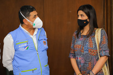 Secretario de Educaci&oacute;n expuso a ministra de Educaci&oacute;n los avances en presencialidad y calidad educativa 