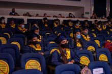 La gobernadora Clara Luz Rold&aacute;n, quien estuvo en el evento, felicit&oacute; a los j&oacute;venes por haber logrado esta certificaci&oacute;n. 