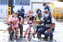 Con educaci&oacute;n Secretar&iacute;a de Movilidad llega a la Ciclovida