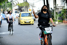 Datic lleg&oacute; en &lsquo;bici&rsquo; a la Administraci&oacute;n Distrital