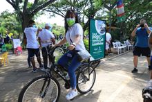 Hacienda impact&oacute; el sector deportivo en la Ciclovida durante el mes de agosto
