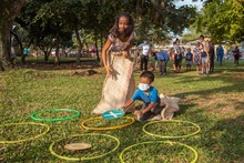 Festival de cometas llen&oacute; de alegr&iacute;a a los ni&ntilde;os en la Unidad Recreativa Mariano Ramos