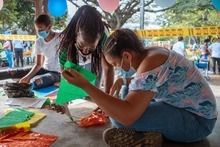 Festival de cometas llen&oacute; de alegr&iacute;a a los ni&ntilde;os en la Unidad Recreativa Mariano Ramos