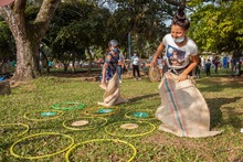 Festival de cometas llen&oacute; de alegr&iacute;a a los ni&ntilde;os en la Unidad Recreativa Mariano Ramos