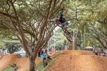 &iexcl;Adrenalina pura! El BMX Dirt Jump se tom&oacute; el parque de El Ingenio  