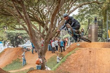 &iexcl;Adrenalina pura! El BMX Dirt Jump se tom&oacute; el parque de El Ingenio  