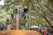 &iexcl;Adrenalina pura! El BMX Dirt Jump se tom&oacute; el parque de El Ingenio  