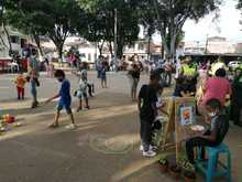 La diversi&oacute;n rein&oacute; con Cari&ntilde;o a la Calle en Puerto Mallarino