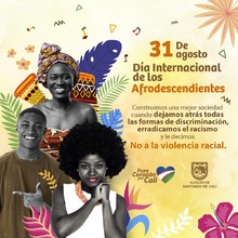 Nos unimos a la primera celebraci&oacute;n del D&iacute;a Internacional de los Afrodescendientes