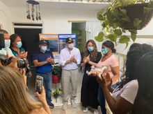 360 hogares se benefician con el programa Casa Digna, Vida Digna