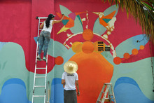 2021-08-28 Laboratorio público de arte urbano, con Graficalia y Museo de la Tertulia