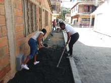 23 j&oacute;venes emprendieron su camino laboral en el programa de Pavimento Articulado