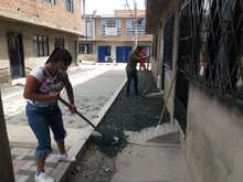 23 j&oacute;venes emprendieron su camino laboral en el programa de Pavimento Articulado